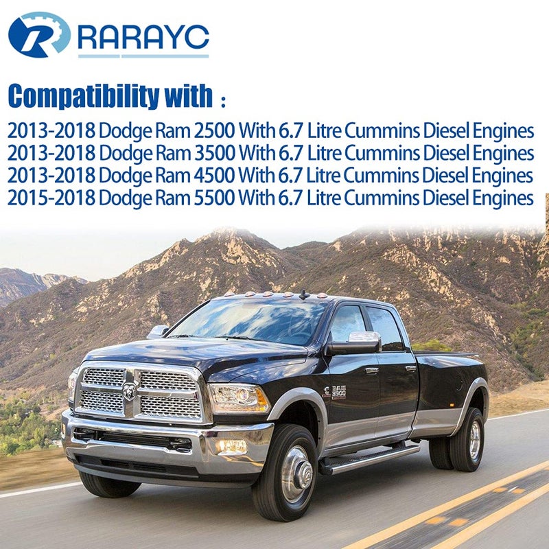 RARAYC مجموعة فاصل مياه فلتر الوقود 6.7 لتر الكمون ديزل | بديل لـ 2013-2018 دودج رام 2500 3500 4500 5500 | يستبدل # 68197867AA 68157291AA - Image 2